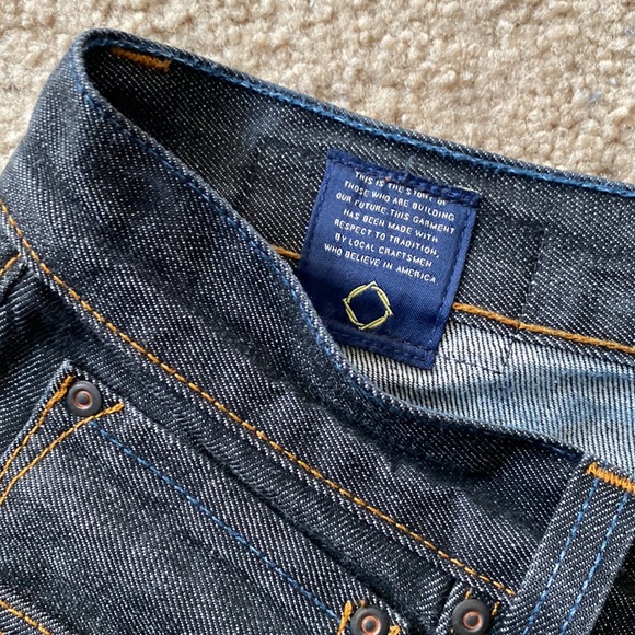 Bluer Cuffed Jeans Size 32 - Picture 3 of 7